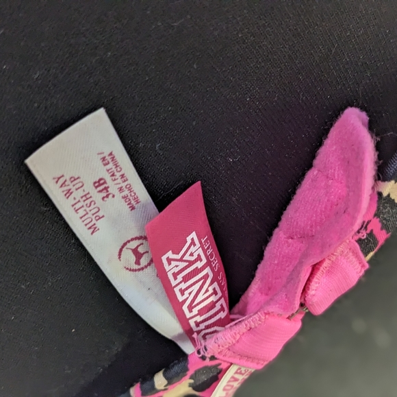 Victoria secret pink cheetah strapless bra - Picture 4 of 4